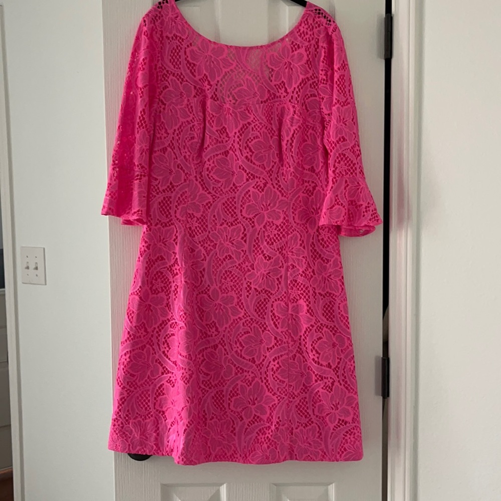 Lilly Pulitzer Long Sleeve Lace Dress
